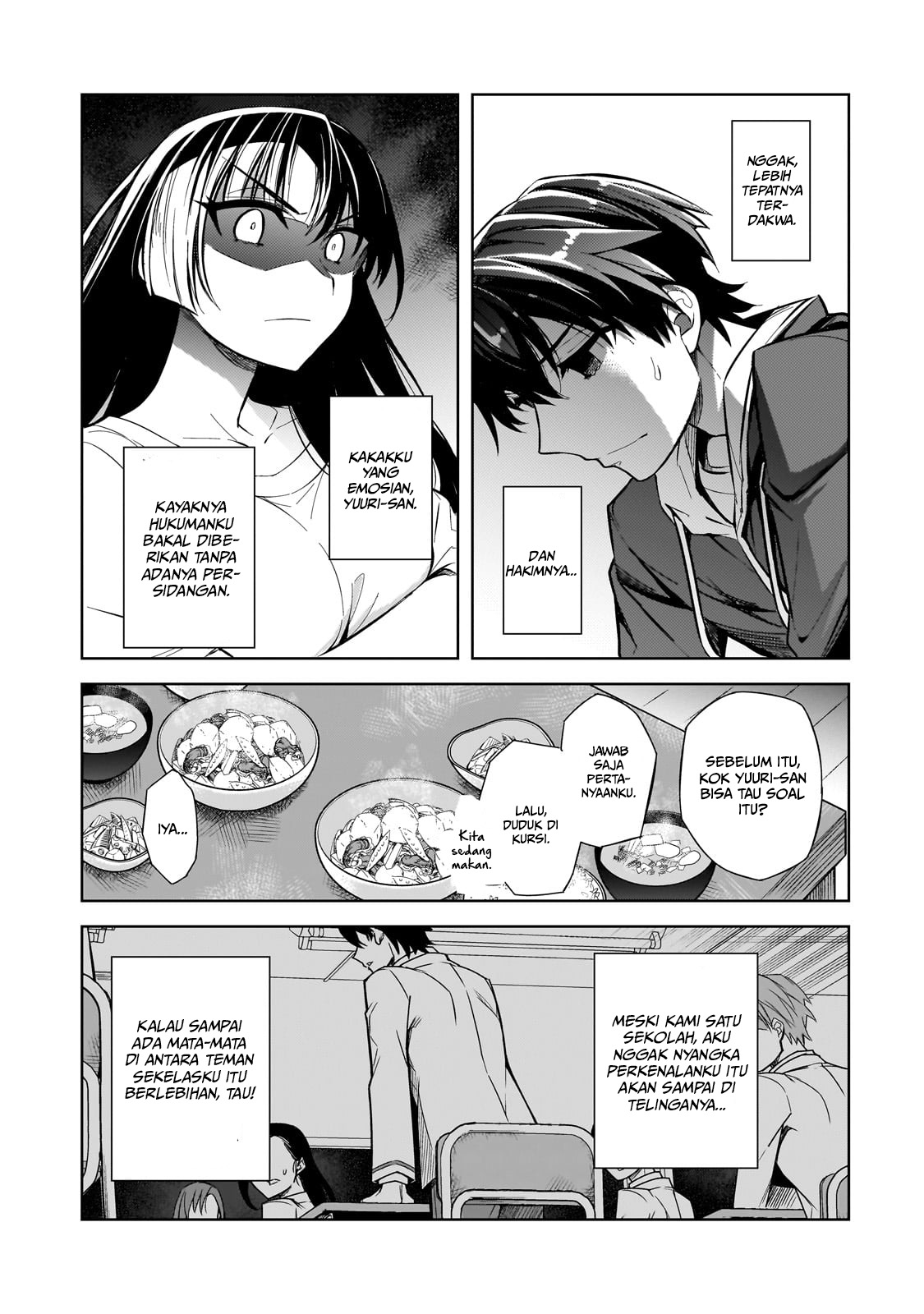 Ore ni Trauma wo Ataeta Joshitachi ga Chirachira Mitekuru kedo, Zannen desu ga Teokure desu Chapter 1 – halaman 31