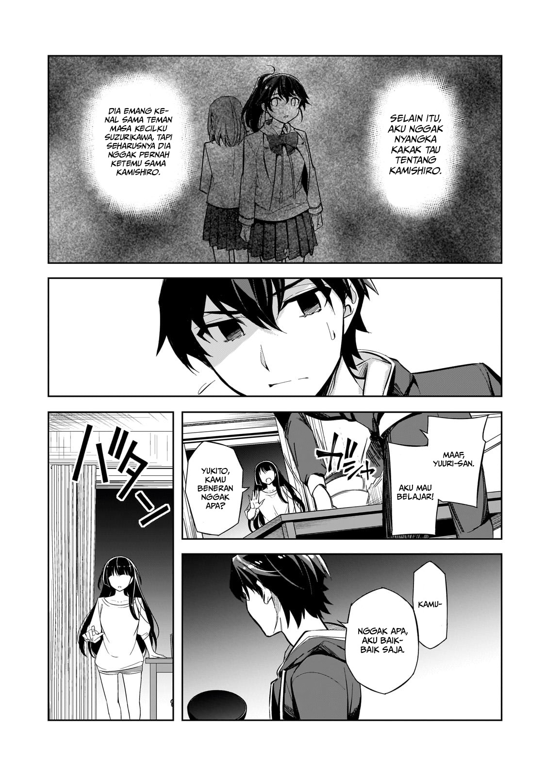 Ore ni Trauma wo Ataeta Joshitachi ga Chirachira Mitekuru kedo, Zannen desu ga Teokure desu Chapter 1 – halaman 33