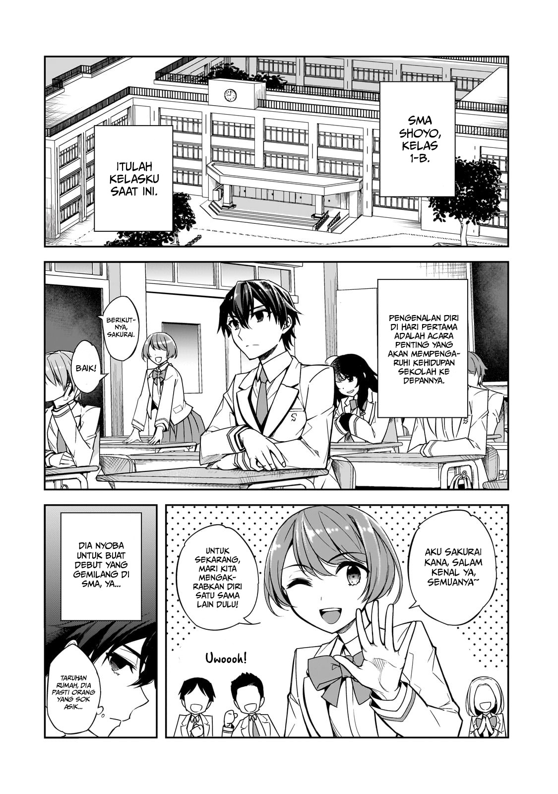 Ore ni Trauma wo Ataeta Joshitachi ga Chirachira Mitekuru kedo, Zannen desu ga Teokure desu Chapter 1 – halaman 6