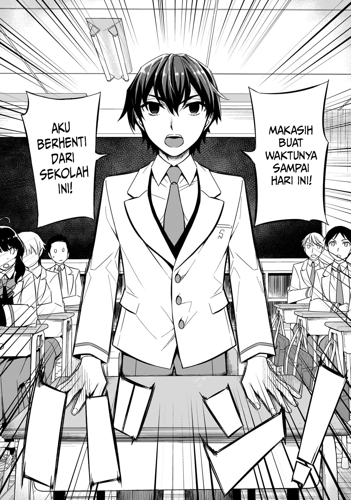 Ore ni Trauma wo Ataeta Joshitachi ga Chirachira Mitekuru kedo, Zannen desu ga Teokure desu Chapter 1 – halaman 8
