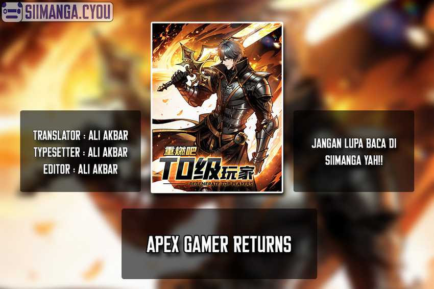 Regenerate Top Players (Apex Gamer Returns) Chapter 1 – halaman 1