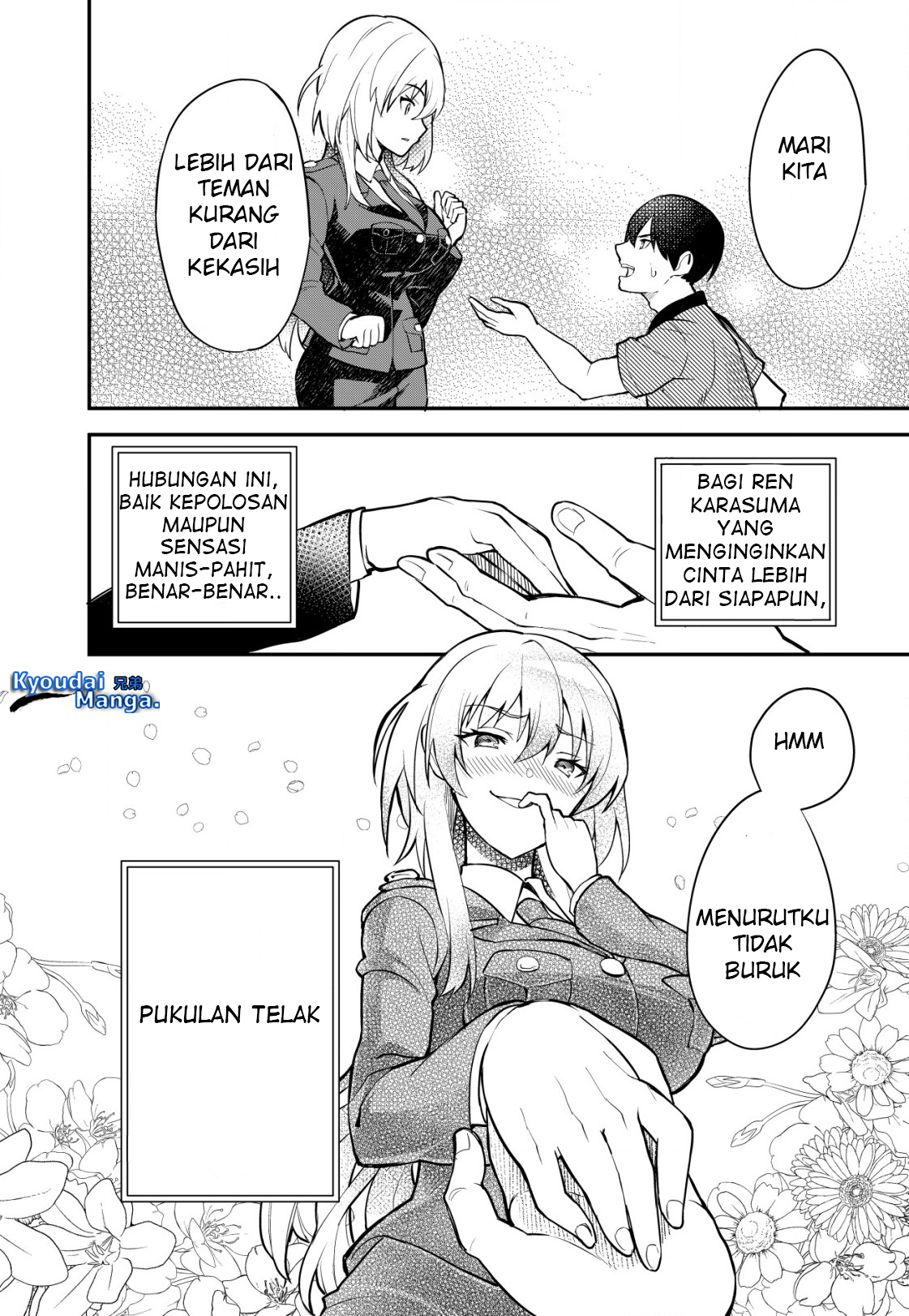 Sagishi to Keisatsukan no Rennai Kyori Chapter 1 – halaman 33