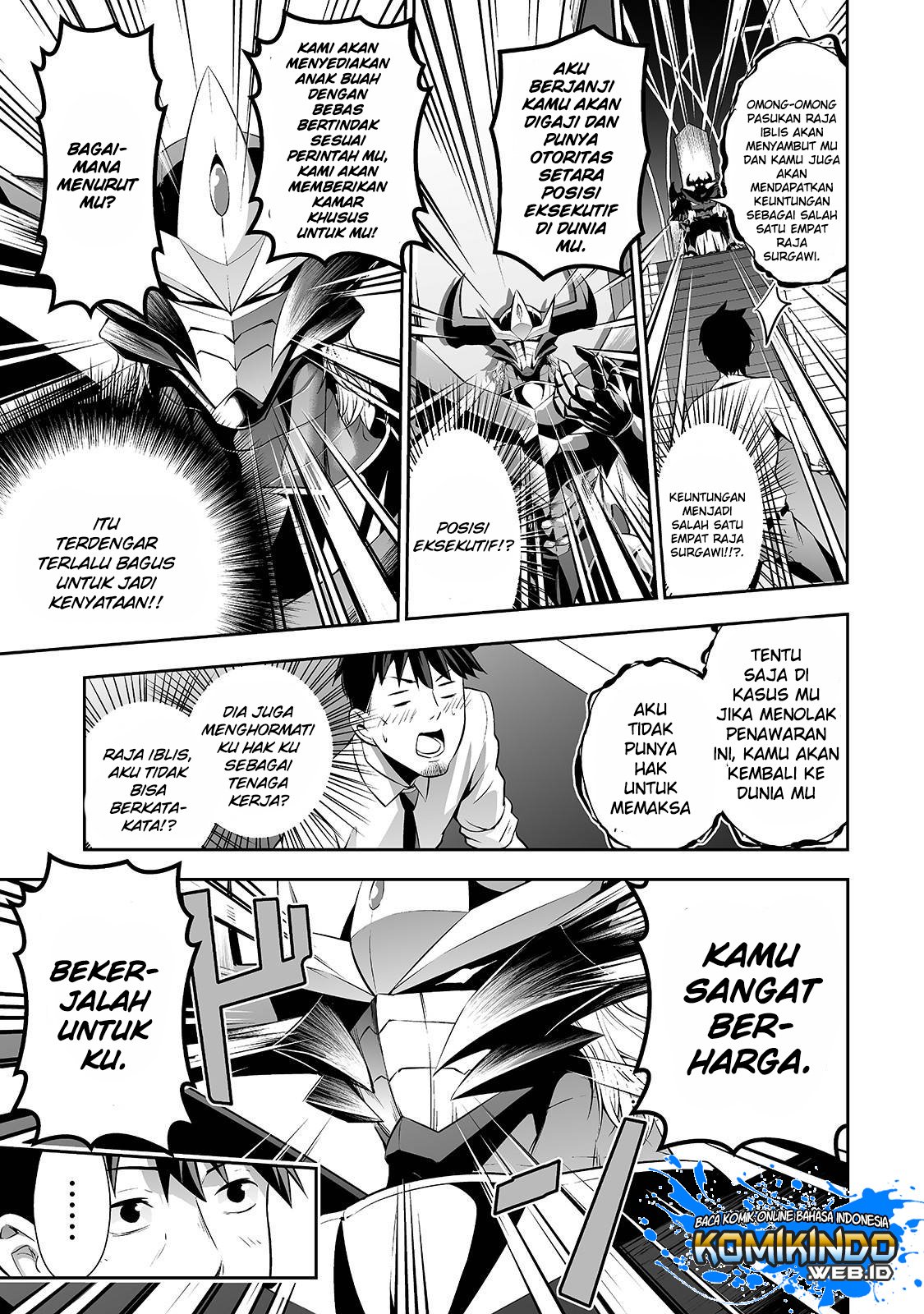 Sarariiman ga Isekai ni Ittara Shitennou ni Natta Hanashi Chapter 1 – halaman 10