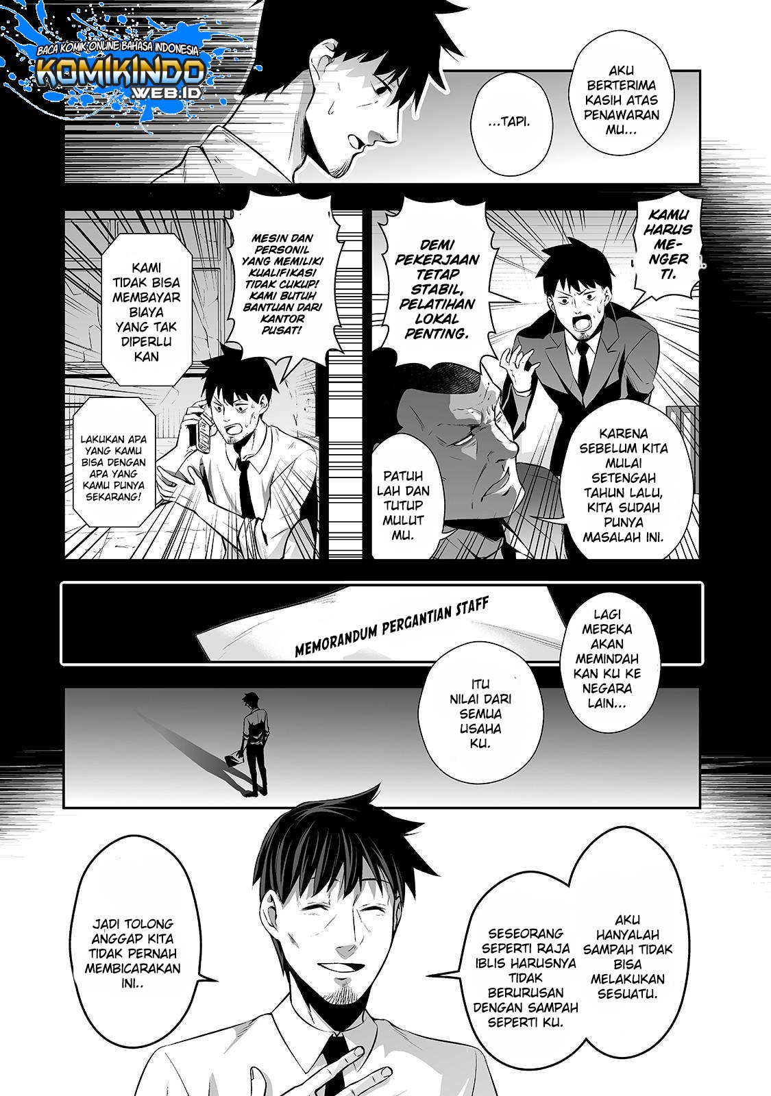 Sarariiman ga Isekai ni Ittara Shitennou ni Natta Hanashi Chapter 1 – halaman 12