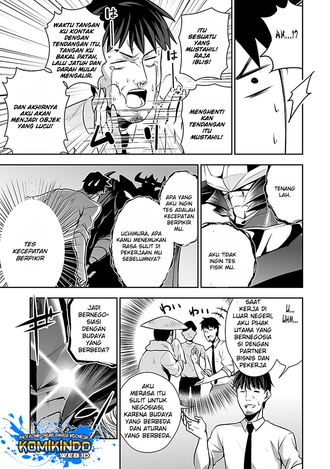 Sarariiman ga Isekai ni Ittara Shitennou ni Natta Hanashi Chapter 1 – halaman 21