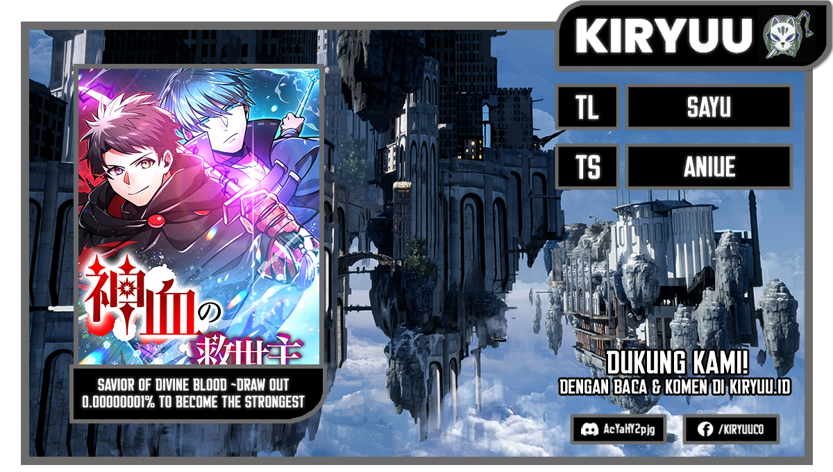 Savior of Divine Blood ~Draw Out 0.00000001% To Become the Strongest~ Chapter 1 – halaman 1