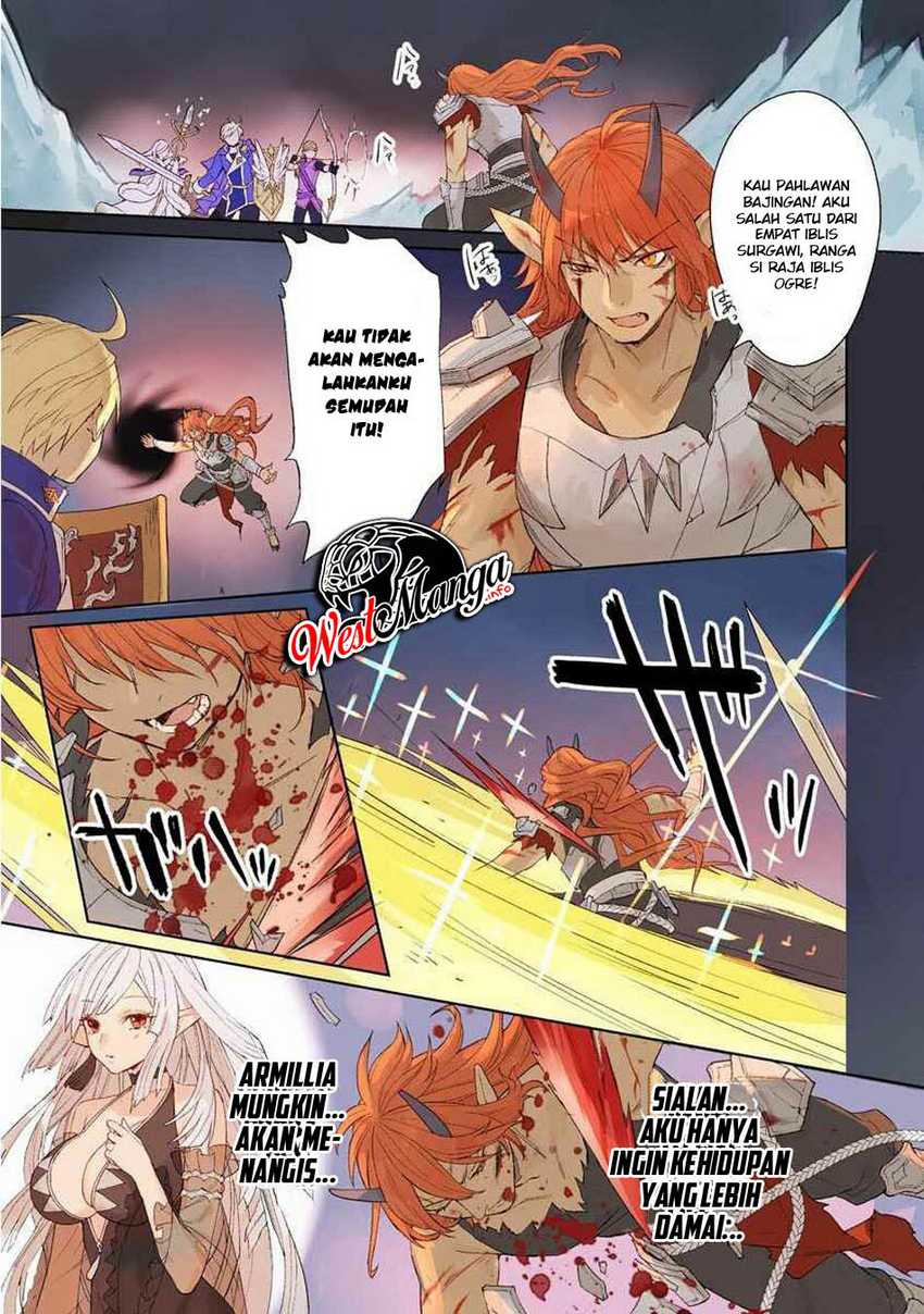 Shitennou Sai Jakudatta Ore. Tensei Shitanode Heionna Seikatsu wo Nozomu Chapter 1.1 – halaman 4
