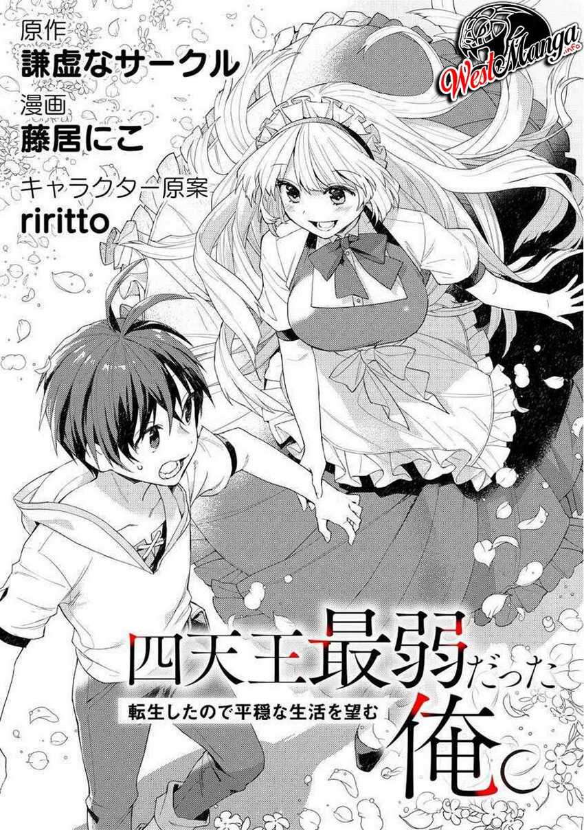 Shitennou Sai Jakudatta Ore. Tensei Shitanode Heionna Seikatsu wo Nozomu Chapter 1.1 – halaman 7