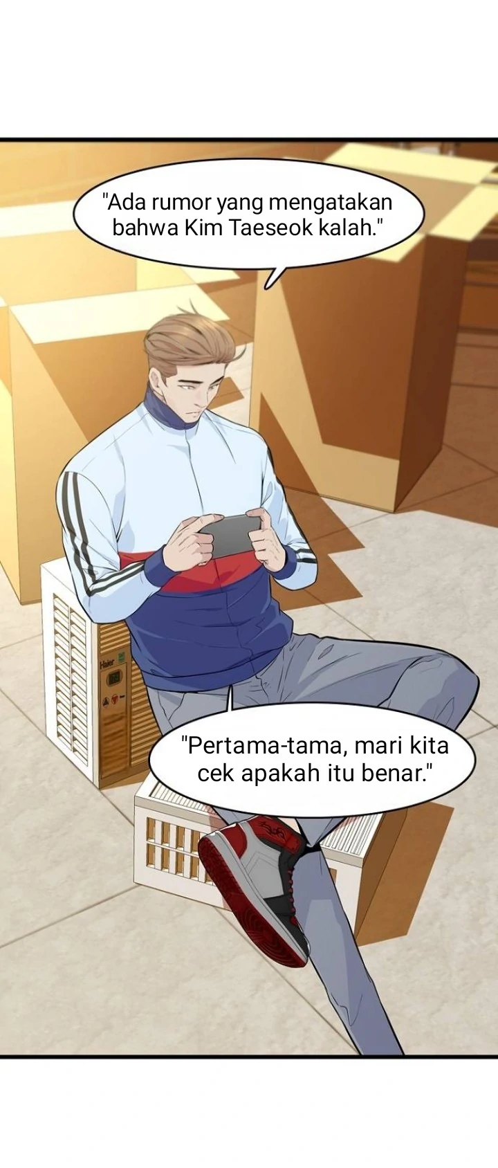 Struggle (BAEK Jiwoon) Chapter 1 – halaman 16