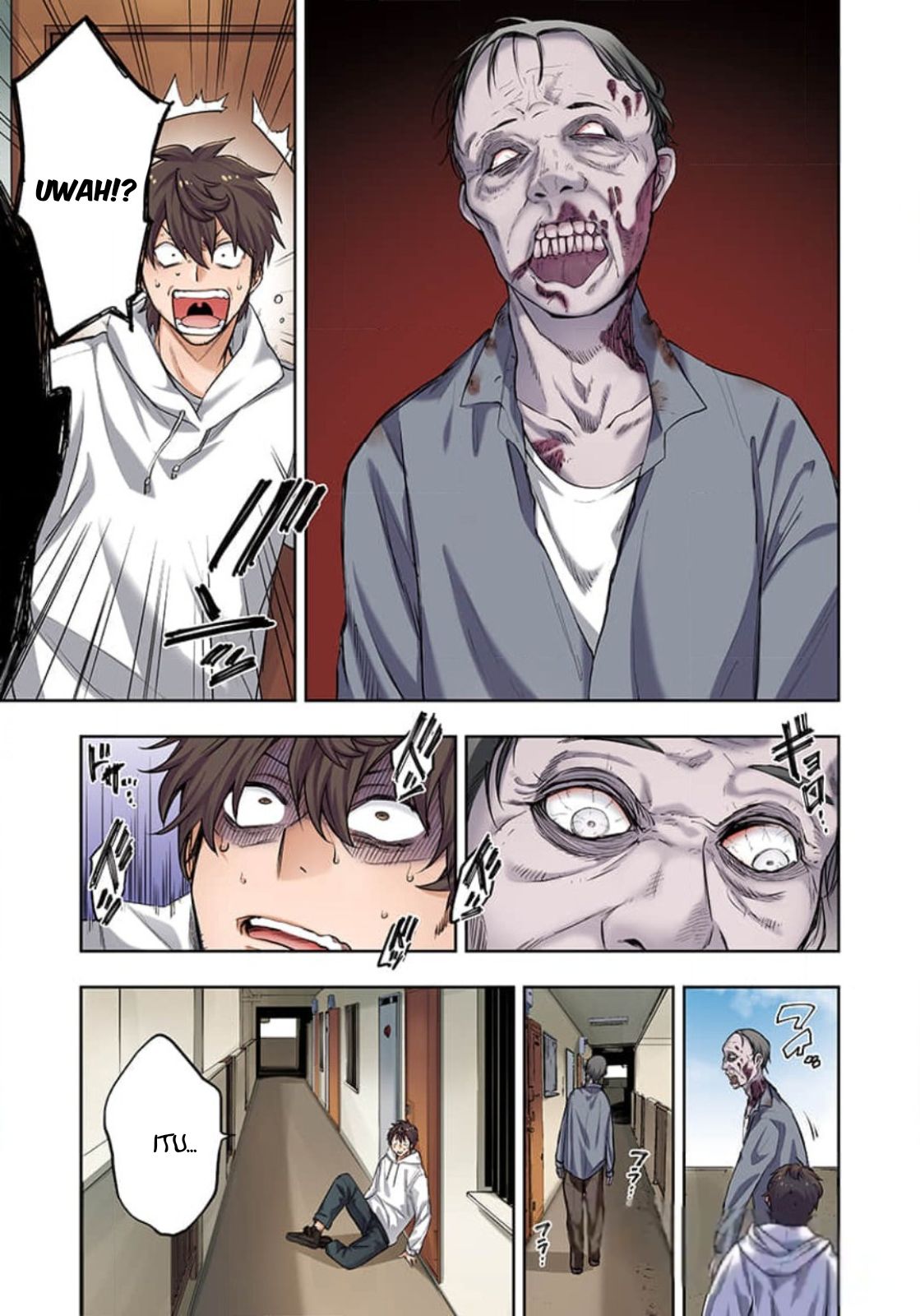 Zombie no Afureta Sekai de Ore Dake ga Osowarenai Chapter 1 – halaman 10