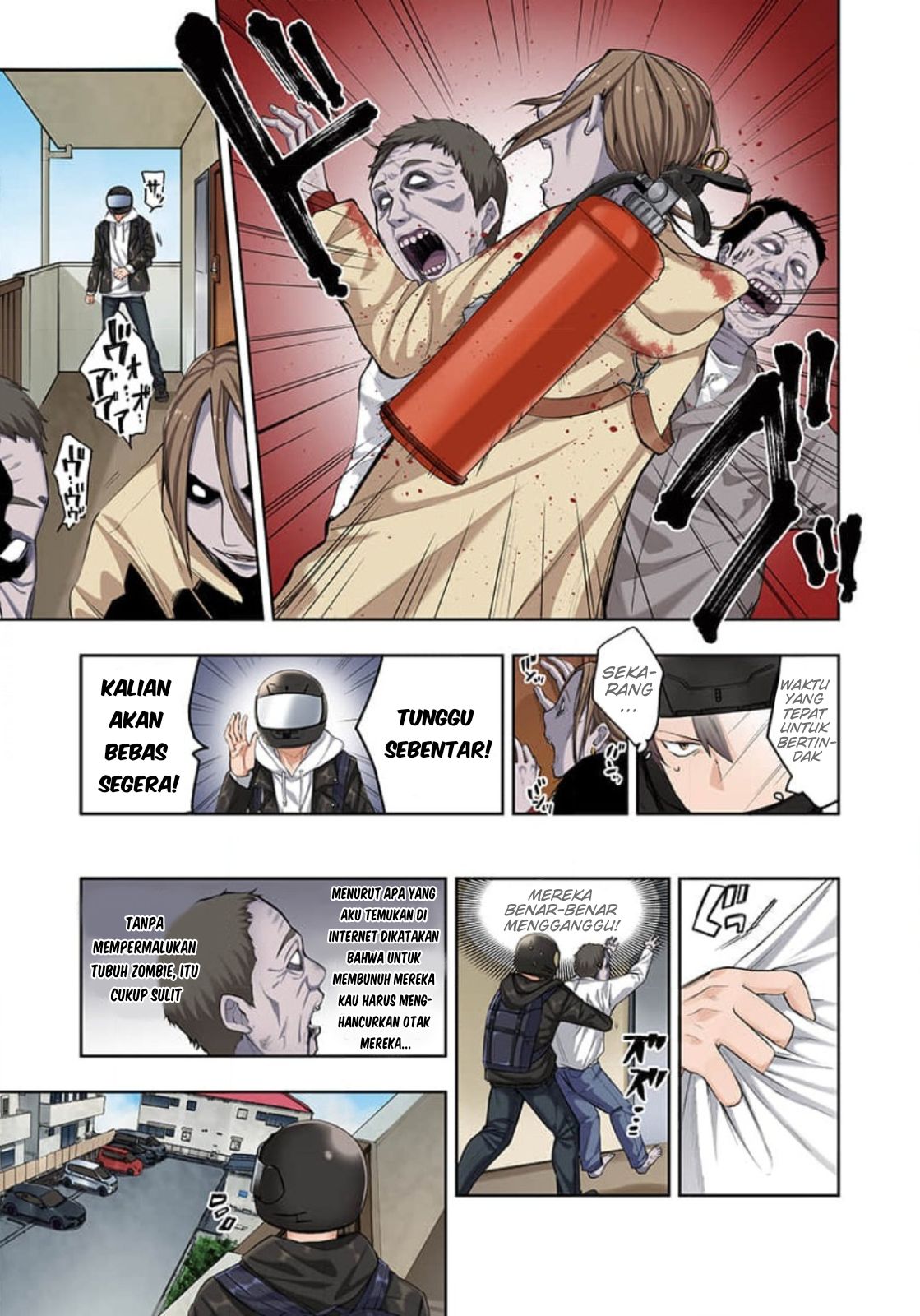 Zombie no Afureta Sekai de Ore Dake ga Osowarenai Chapter 1 – halaman 14