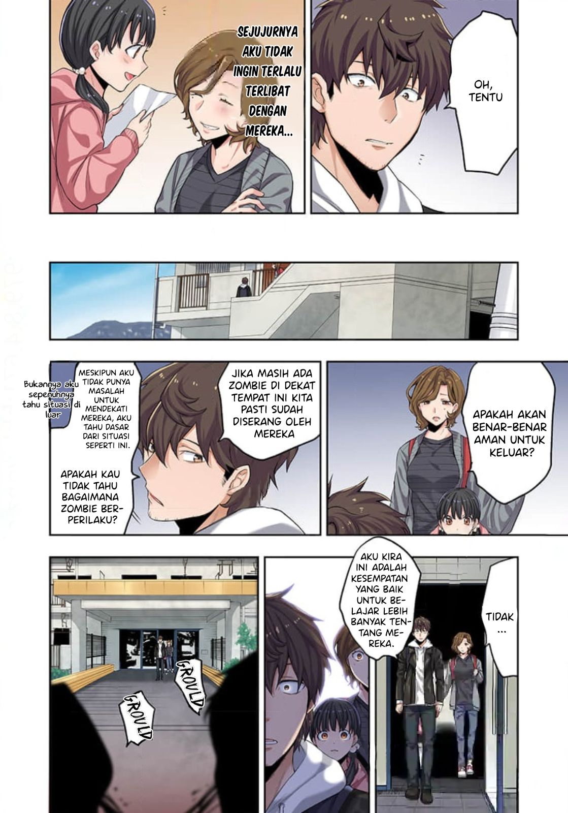 Zombie no Afureta Sekai de Ore Dake ga Osowarenai Chapter 1 – halaman 17
