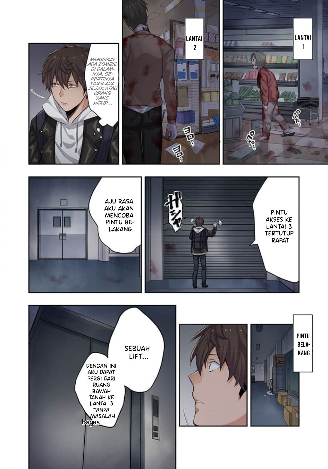 Zombie no Afureta Sekai de Ore Dake ga Osowarenai Chapter 1 – halaman 31