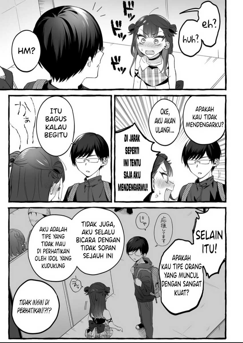 Damedol to Sekai ni Hitori Dake no Fan Chapter 1 – halaman 10
