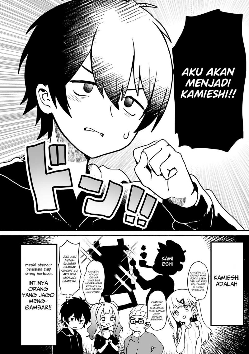 Kamieshi to Tukiaitai! Chapter 1 – halaman 7