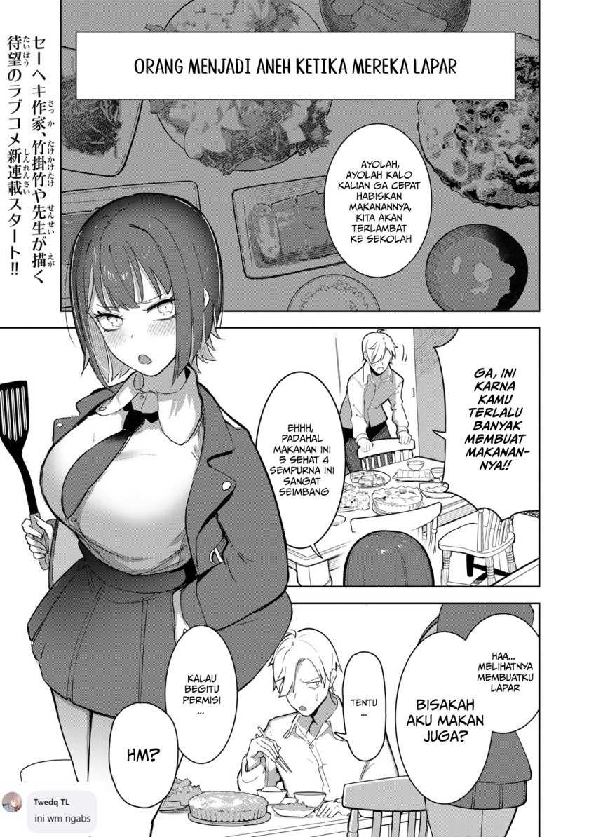 Kyuuketsuki-san wa Chitoraretai Chapter 1 – halaman 1