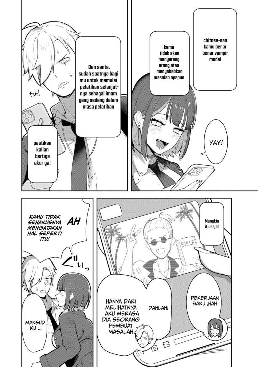 Kyuuketsuki-san wa Chitoraretai Chapter 1 – halaman 12