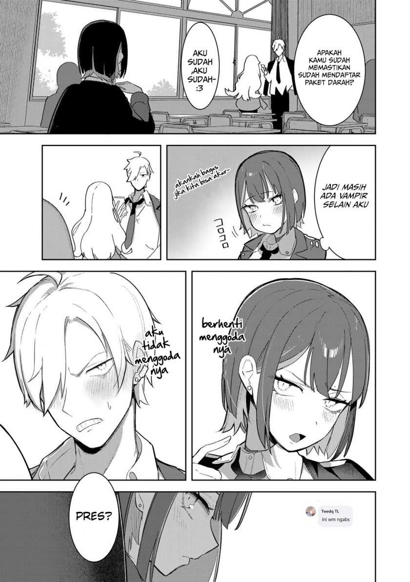 Kyuuketsuki-san wa Chitoraretai Chapter 1 – halaman 15