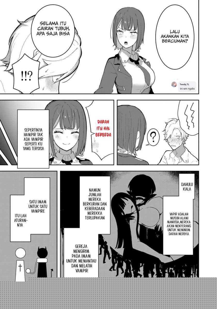 Kyuuketsuki-san wa Chitoraretai Chapter 1 – halaman 7