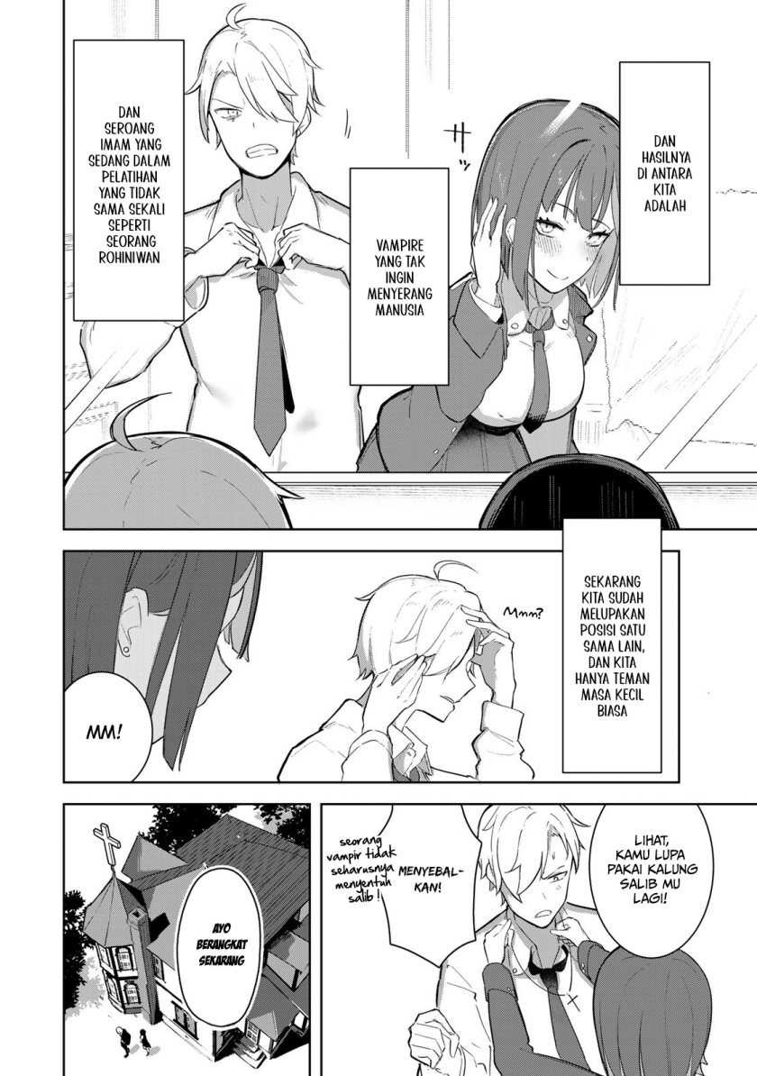 Kyuuketsuki-san wa Chitoraretai Chapter 1 – halaman 8