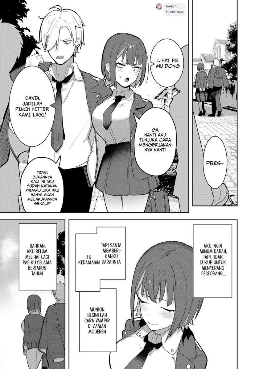 Kyuuketsuki-san wa Chitoraretai Chapter 1 – halaman 9