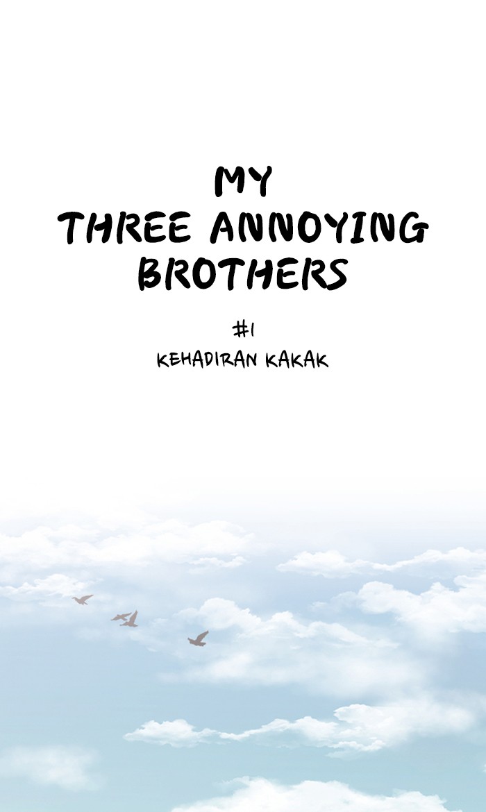 My Three Annoying Brothers Chapter 1 – halaman 1