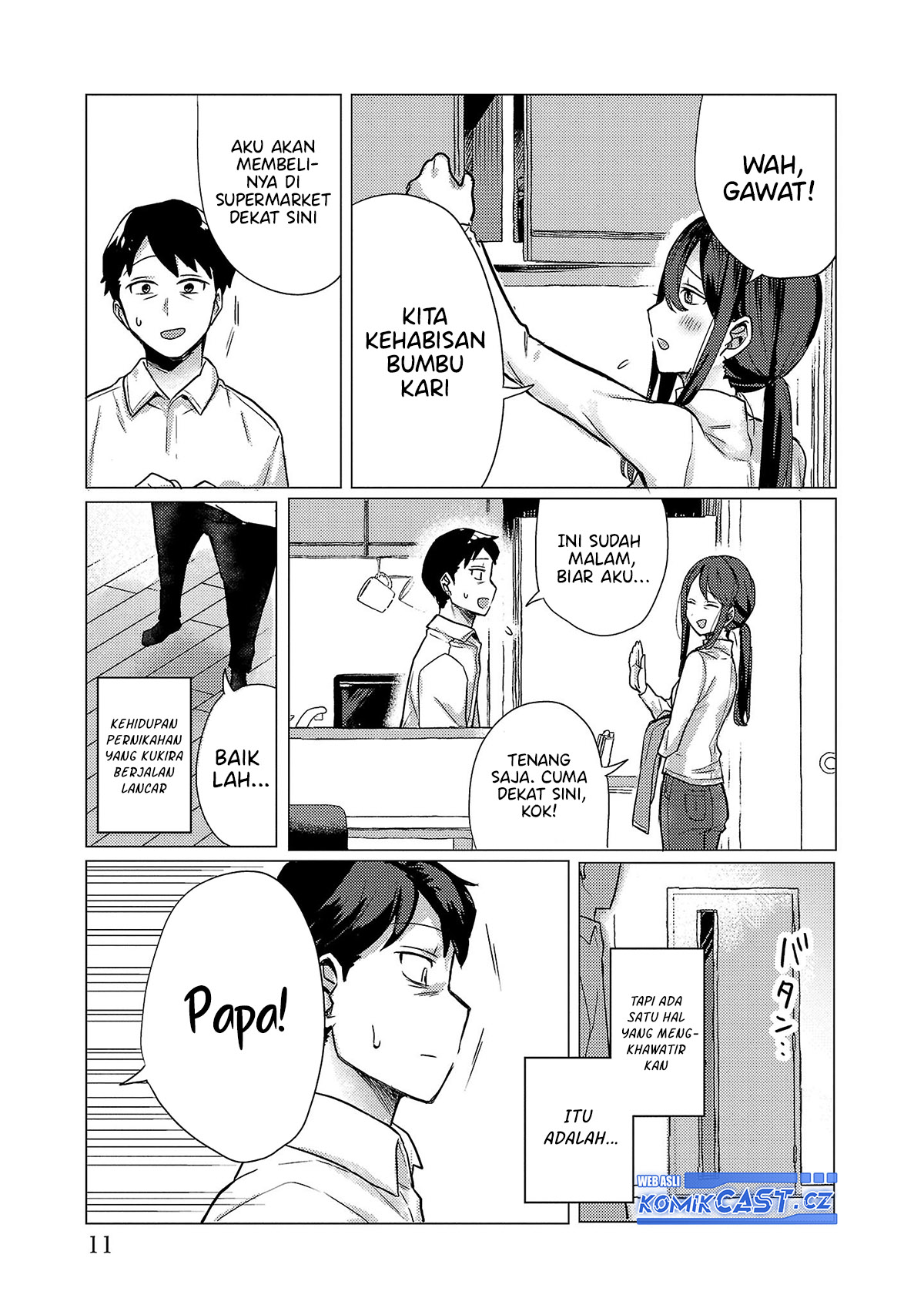 Okaeri, Papa Chapter 1 – halaman 10