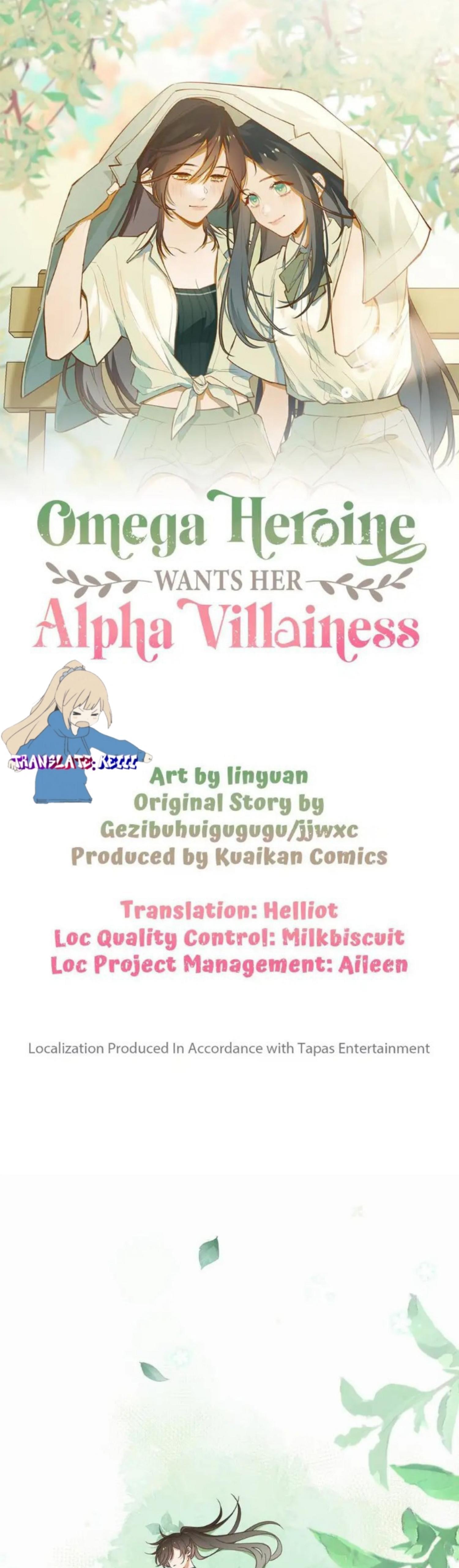 Omega Heroine Wants Her Alpha Villainess Chapter 1 – halaman 1