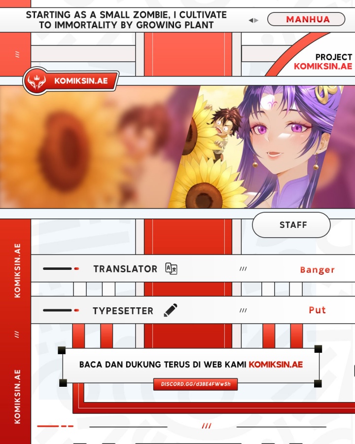 Starting as a Small Zombie, I Cultivate to Immortality by Growing Plants Chapter 1 – halaman 1