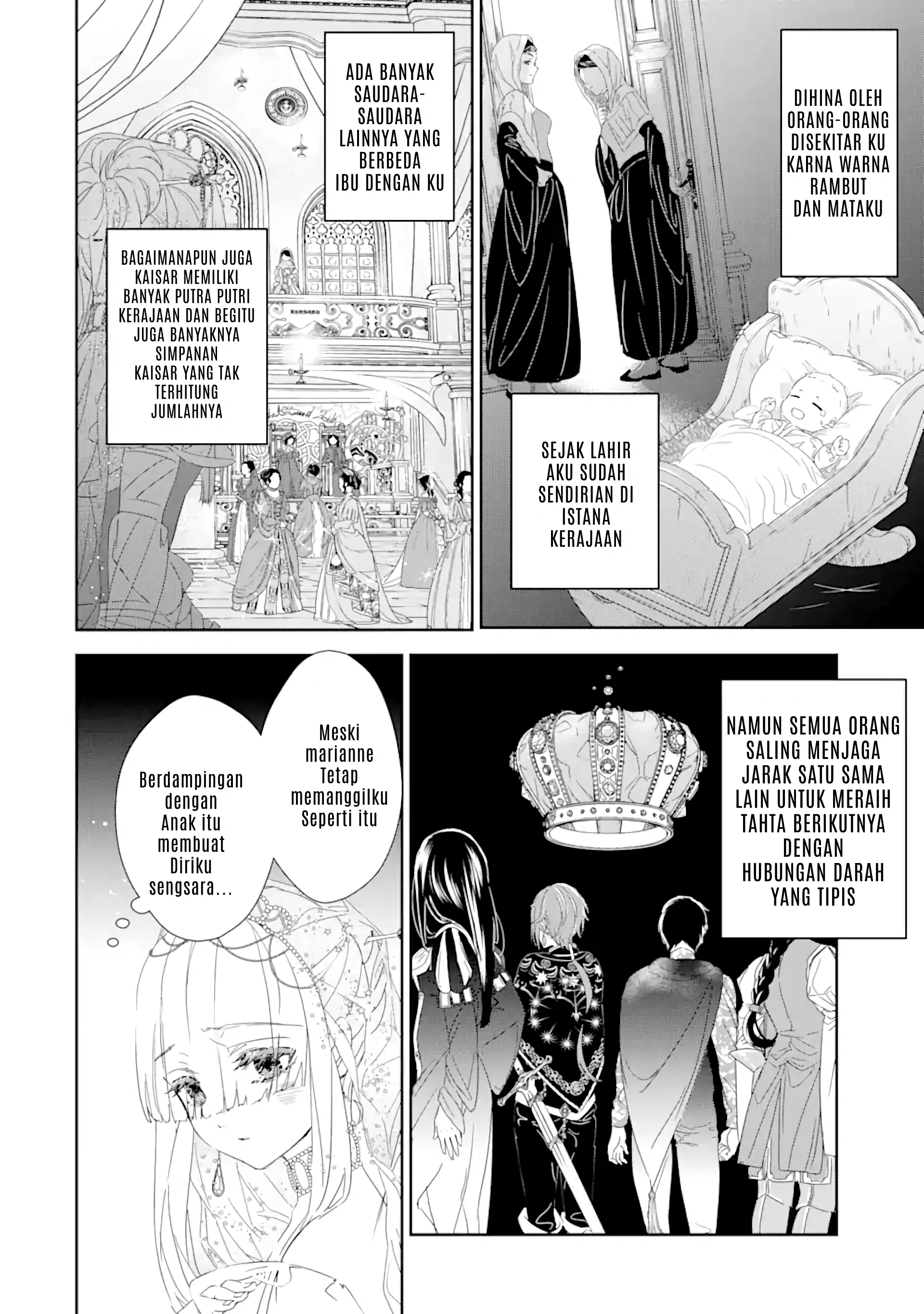 The Newbie Princess Doesn't Want a Game Over! Survive Through the Power of Simping Chapter 0 – halaman 8