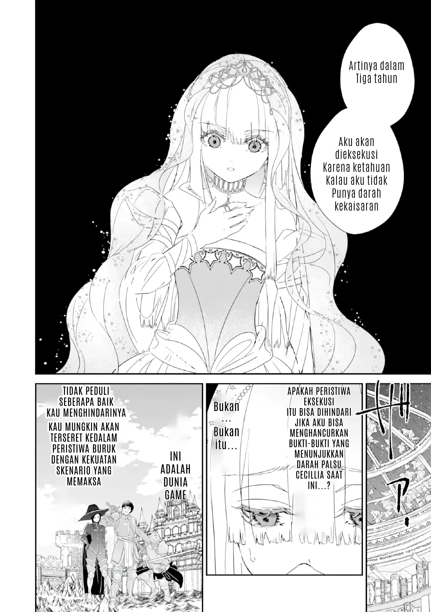 The Newbie Princess Doesn't Want a Game Over! Survive Through the Power of Simping Chapter 0.2 – halaman 5