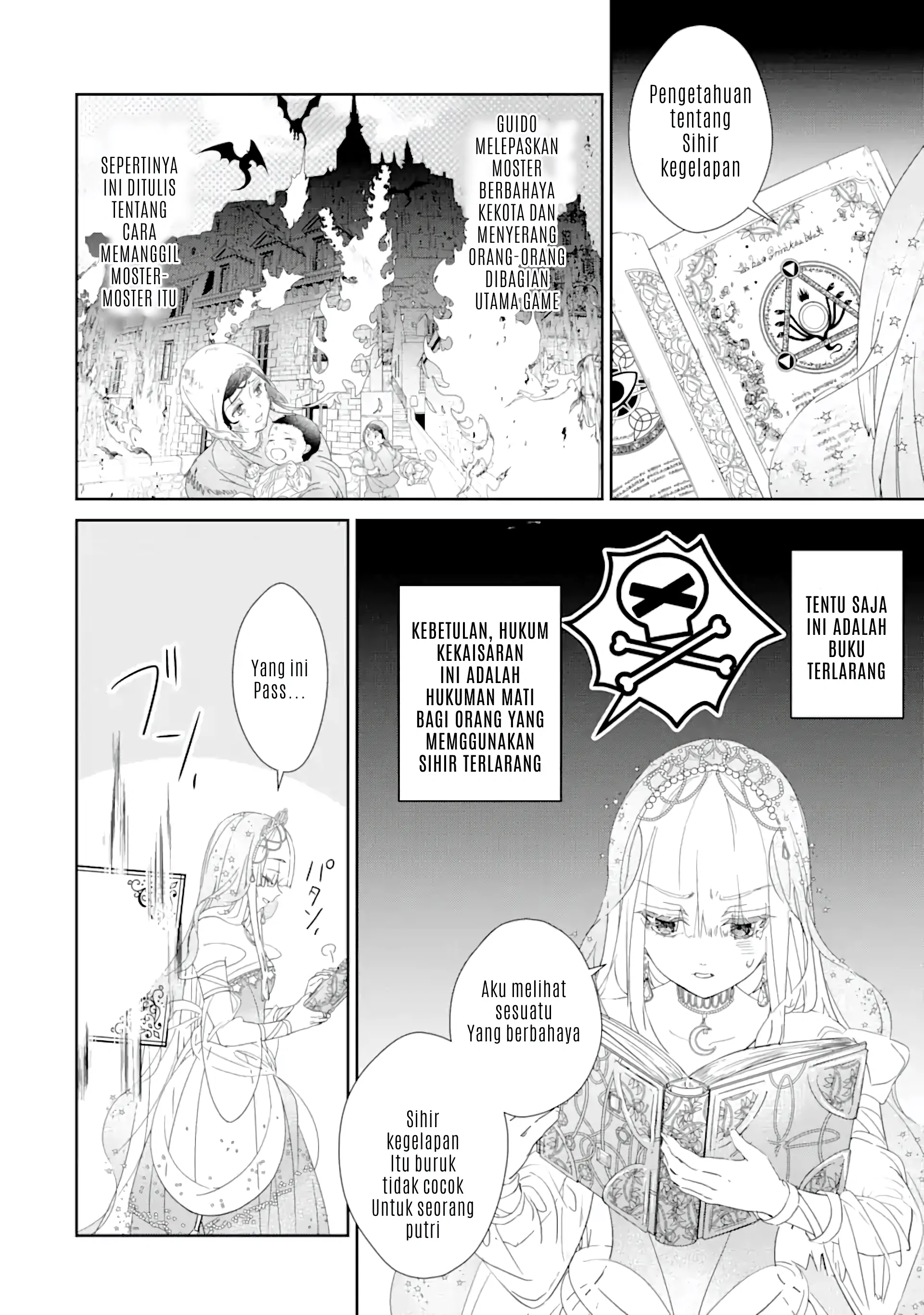 The Newbie Princess Doesn't Want a Game Over! Survive Through the Power of Simping Chapter 0.3 – halaman 6