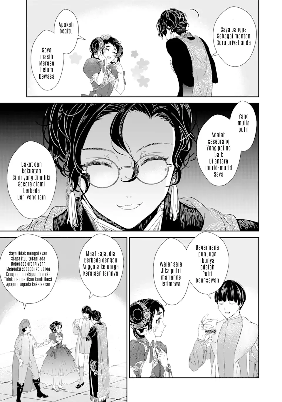 The Newbie Princess Doesn't Want a Game Over! Survive Through the Power of Simping Chapter 0.4 – halaman 5