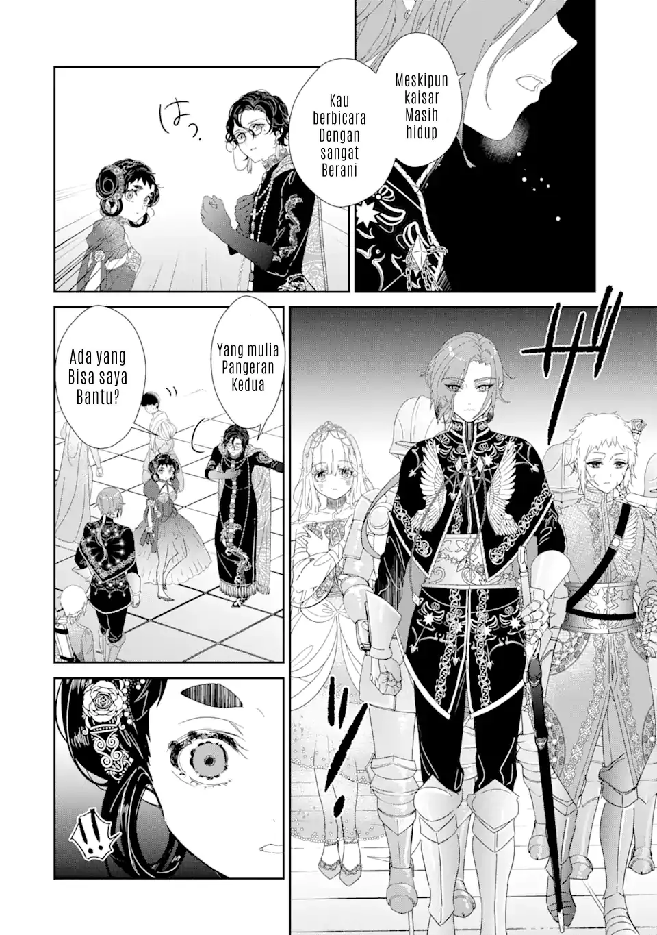 The Newbie Princess Doesn't Want a Game Over! Survive Through the Power of Simping Chapter 0.4 – halaman 8