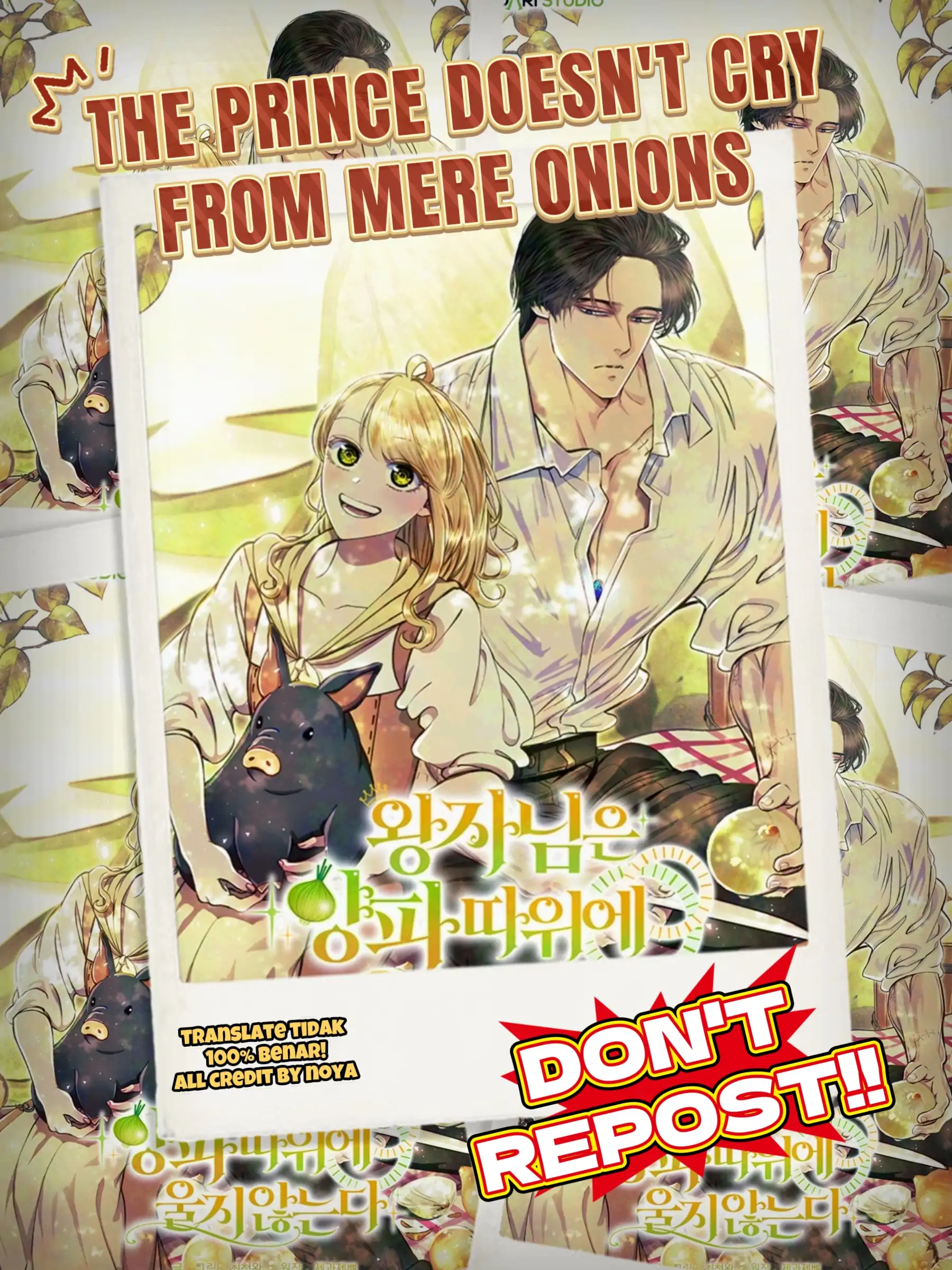 The Prince Doesn’t Cry From Mere Onions Chapter 1 – halaman 1