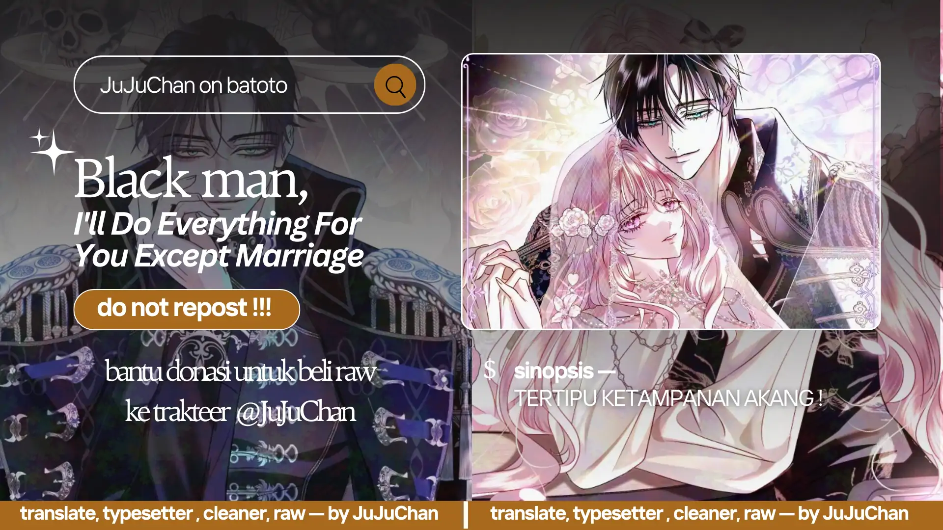 Villain, I’ll Do Everything For You Except Marriage! Chapter 1 – halaman 1